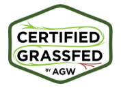 Certified Grassfed by AGW